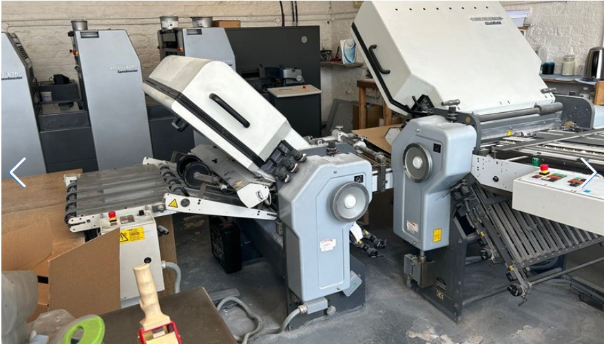 Used printing machinery